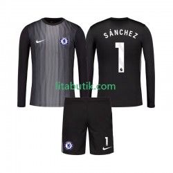 Chelsea Robert Sanchez 1 Målvakt Barn Hemma Fotbollströja 2025-2026 Långärmad