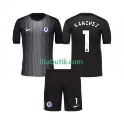 Chelsea Robert Sanchez 1 Målvakt Barn Hemma Fotbollströja 2025-2026 Kortärmad