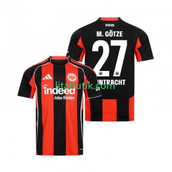 Eintracht Frankfurt Mario Gotze 27 Män Hemma Fotbollströja 2025-2026 Kortärmad Eintracht Frankfurt Mario Gotze 27 Män Hemma Fotbollströja 2025-2026 Kortärmad