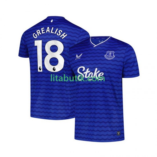 Everton Jack Grealish 18 Män Hemma Fotbollströja 2025-2026 Kortärmad