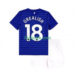 Everton Jack Grealish 18 Barn Hemma Fotbollströja 2025-2026 Kortärmad