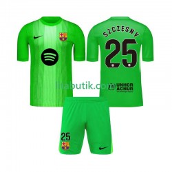 FC Barcelona Szczesny 25 Målvakt Barn Hemma Fotbollströja 2025-2026 Kortärmad FC Barcelona Szczesny 25 Målvakt Barn Hemma Fotbollströja 2025-2026 Kortärmad