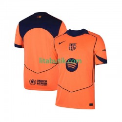 FC Barcelona Män Tredje Fotbollströja 2025-2026 Kortärmad FC Barcelona Män Tredje Fotbollströja 2025-2026 Kortärmad