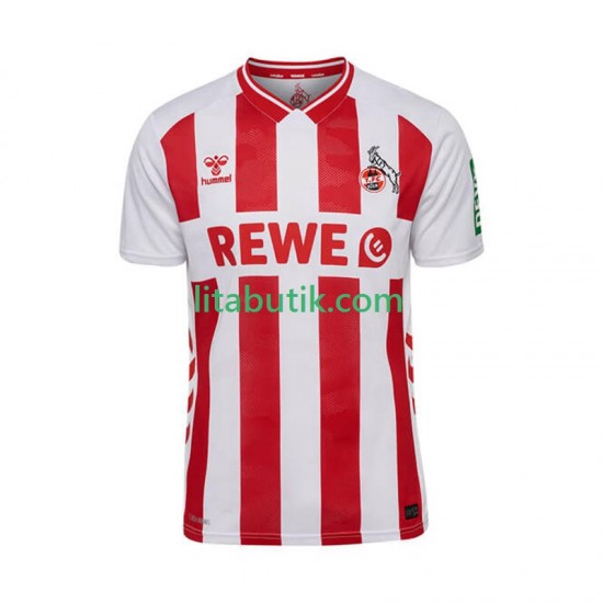 FC Köln Män Hemma Fotbollströja 2025-2026 Kortärmad