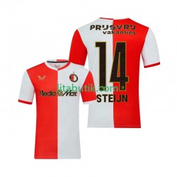 Feyenoord Rotterdam Sem Steijn 14 Män Hemma Fotbollströja 2025-2026 Kortärmad Feyenoord Rotterdam Sem Steijn 14 Män Hemma Fotbollströja 2025-2026 Kortärmad