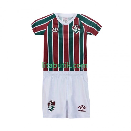 Fluminense Barn Hemma Fotbollströja 2025-2026 Kortärmad