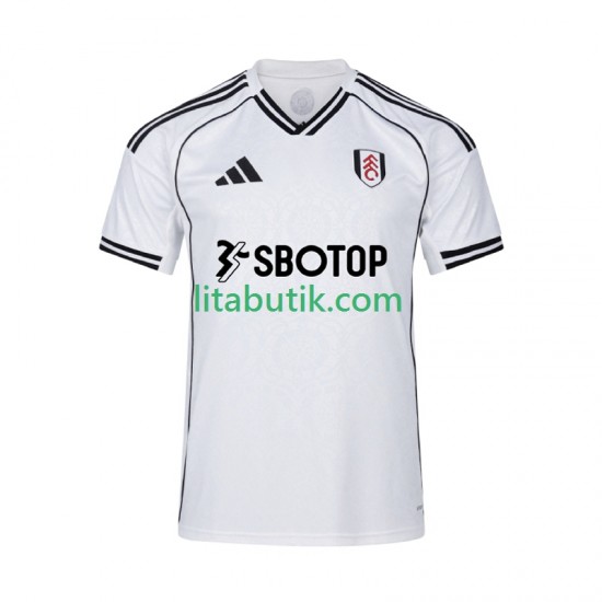 Fulham Män Hemma Fotbollströja 2025-2026 Kortärmad
