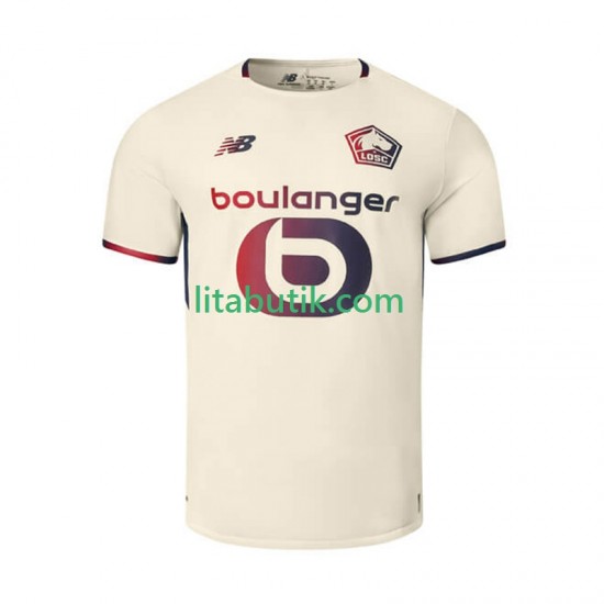 LOSC Lille Män Borta Fotbollströja 2025-2026 Kortärmad