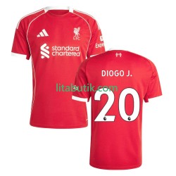 Liverpool Diogo Jota 20 Män Hemma Fotbollströja 2025-2026 Kortärmad Liverpool Diogo Jota 20 Män Hemma Fotbollströja 2025-2026 Kortärmad