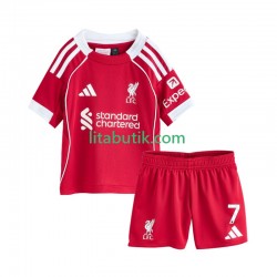 Liverpool Florian Wirtz 7 Barn Hemma Fotbollströja 2025-2026 Kortärmad