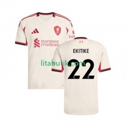 Liverpool Hugo Ekitike 22 Män Borta Fotbollströja 2025-2026 Kortärmad Liverpool Hugo Ekitike 22 Män Borta Fotbollströja 2025-2026 Kortärmad