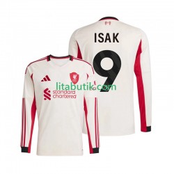 Liverpool ISAK 9 Män Borta Fotbollströja 2025-2026 Långärmad Liverpool ISAK 9 Män Borta Fotbollströja 2025-2026 Långärmad