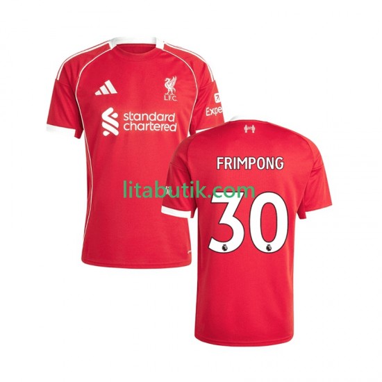 Liverpool Jeremie Frimpong 30 Män Hemma Fotbollströja 2025-2026 Kortärmad