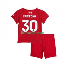 Liverpool Jeremie Frimpong 30 Barn Hemma Fotbollströja 2025-2026 Kortärmad