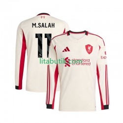 Liverpool Mohamed Salah 11 Män Borta Fotbollströja 2025-2026 Långärmad Liverpool Mohamed Salah 11 Män Borta Fotbollströja 2025-2026 Långärmad