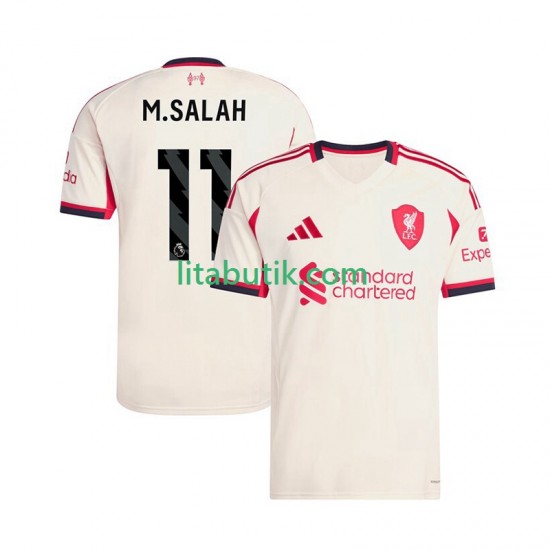Liverpool Mohamed Salah 11 Män Borta Fotbollströja 2025-2026 Kortärmad