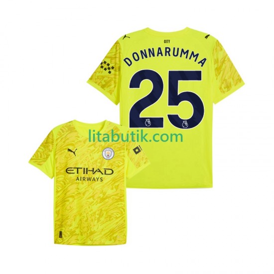 Manchester City Gianluigi Donnarumma 25 Målvakt Män Tredje Fotbollströja 2025-2026 Kortärmad