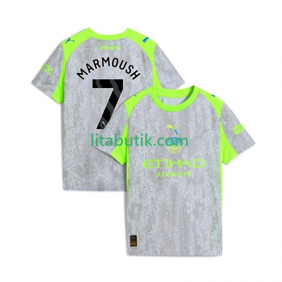 Manchester City Omar Marmoush 7 Män Tredje Fotbollströja 2025-2026 Kortärmad