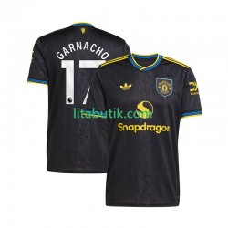 Manchester United Alejandro Garnacho 17 Män Tredje Fotbollströja 2025-2026 Kortärmad Manchester United Alejandro Garnacho 17 Män Tredje Fotbollströja 2025-2026 Kortärmad