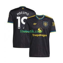 Manchester United Bryan Mbeumo 19 Män Tredje Fotbollströja 2025-2026 Kortärmad Manchester United Bryan Mbeumo 19 Män Tredje Fotbollströja 2025-2026 Kortärmad
