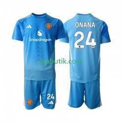 Manchester United Andre Onana 24 Målvakt Barn Hemma Fotbollströja 2025-2026 Kortärmad Manchester United Andre Onana 24 Målvakt Barn Hemma Fotbollströja 2025-2026 Kortärmad
