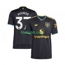 Manchester United Kobbie Mainoo 37 Män Tredje Fotbollströja 2025-2026 Kortärmad Manchester United Kobbie Mainoo 37 Män Tredje Fotbollströja 2025-2026 Kortärmad