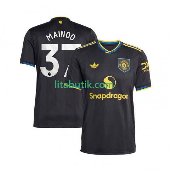 Manchester United Kobbie Mainoo 37 Män Tredje Fotbollströja 2025-2026 Kortärmad