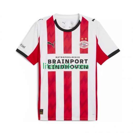 PSV Eindhoven Män Hemma Fotbollströja 2025-2026 Kortärmad
