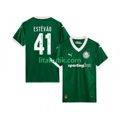 Palmeiras Estevao 41 Män Hemma Fotbollströja 2025-2026 Kortärmad Palmeiras Estevao 41 Män Hemma Fotbollströja 2025-2026 Kortärmad