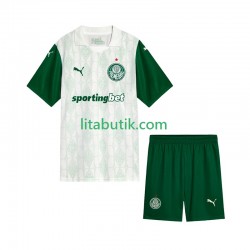 Palmeiras Barn Borta Fotbollströja 2025-2026 Kortärmad Palmeiras Barn Borta Fotbollströja 2025-2026 Kortärmad