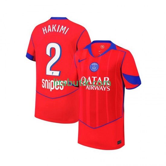 Paris Saint-Germain Achraf Hakimi 2 Män Tredje Fotbollströja 2025-2026 Kortärmad