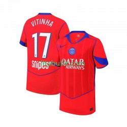 Paris Saint-Germain Khvicha Kvaratskhelia 7 Barn Tredje Fotbollströja 2025-2026 Kortärmad Paris Saint-Germain Khvicha Kvaratskhelia 7 Barn Tredje Fotbollströja 2025-2026 Kortärmad