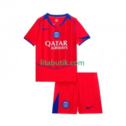 Paris Saint-Germain Barn Tredje Fotbollströja 2025-2026 Kortärmad Paris Saint-Germain Barn Tredje Fotbollströja 2025-2026 Kortärmad