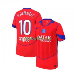 Paris Saint-Germain Ousmane Dembele 10 Män Tredje Fotbollströja 2025-2026 Kortärmad Paris Saint-Germain Ousmane Dembele 10 Män Tredje Fotbollströja 2025-2026 Kortärmad