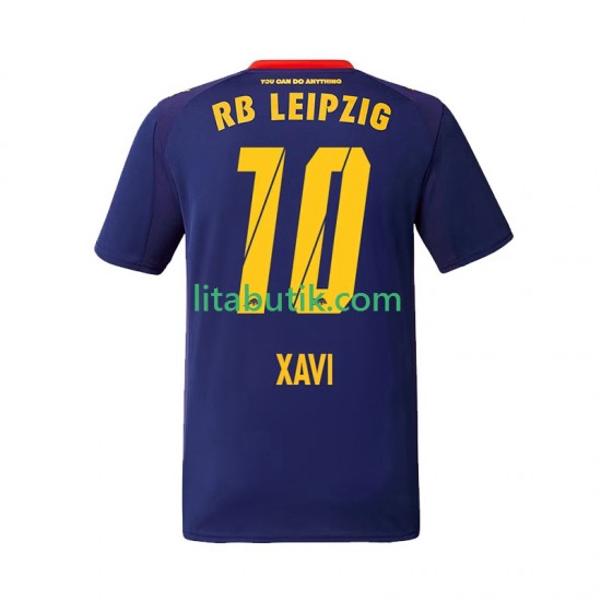 RB Leipzig Xavi Simons 10 Män Borta Fotbollströja 2025-2026 Kortärmad