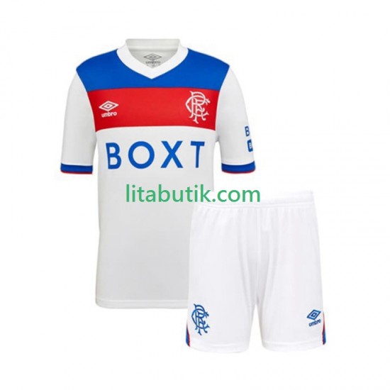 Rangers Barn Borta Fotbollströja 2025-2026 Kortärmad