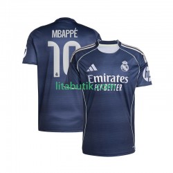 Real Madrid Mbappé Kylian 10 Män Borta Fotbollströja 2025-2026 Kortärmad Real Madrid Mbappé Kylian 10 Män Borta Fotbollströja 2025-2026 Kortärmad