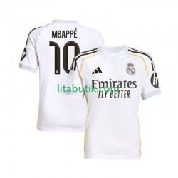 Real Madrid Mbappé Kylian 10 Män Hemma Fotbollströja 2025-2026 Kortärmad Real Madrid Mbappé Kylian 10 Män Hemma Fotbollströja 2025-2026 Kortärmad