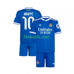 Real Madrid Mbappé Kylian 10 Barn Tredje Fotbollströja 2025-2026 Kortärmad Real Madrid Mbappé Kylian 10 Barn Tredje Fotbollströja 2025-2026 Kortärmad