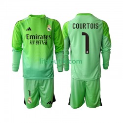 Real Madrid Thibaut Courtois 1 Barn Borta Fotbollströja 2025-2026 Långärmad Real Madrid Thibaut Courtois 1 Barn Borta Fotbollströja 2025-2026 Långärmad
