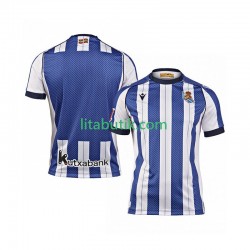 Real Sociedad Män Hemma Fotbollströja 2025-2026 Kortärmad