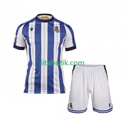 Real Sociedad Barn Hemma Fotbollströja 2025-2026 Kortärmad