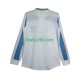 SS Lazio 2000 Retro Män Borta Fotbollströja 1999 Långärmad