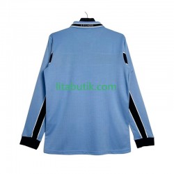 SS Lazio Retro Män Hemma Fotbollströja 1998 1999 Långärmad
