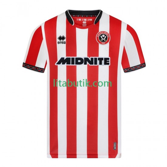 Sheffield United Män Hemma Fotbollströja 2025-2026 Kortärmad