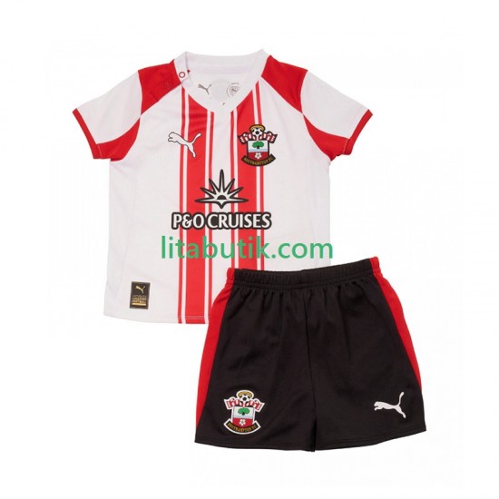 Southampton Barn Hemma Fotbollströja 2025-2026 Kortärmad