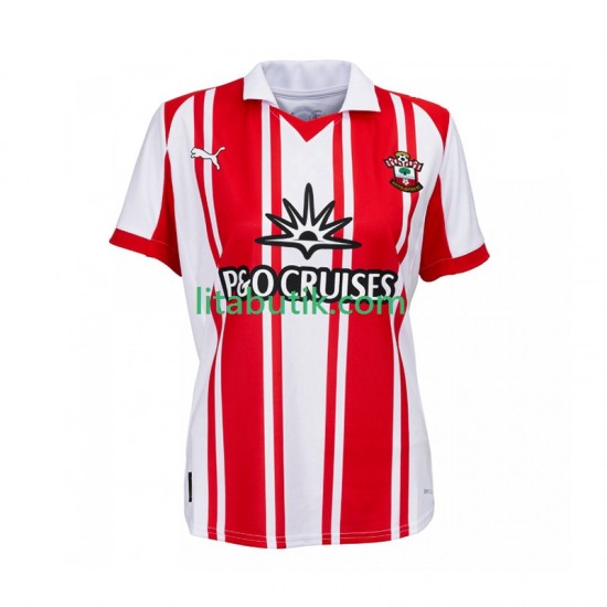 Southampton Män Hemma Fotbollströja 2025-2026 Kortärmad