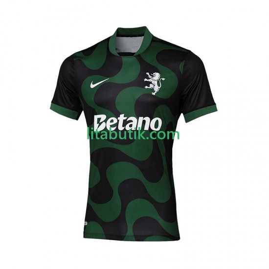Sporting Lissabon Män Borta Fjärde Fotbollströja 2025-2026 Kortärmad