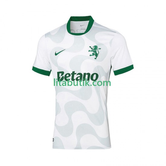 Sporting Lissabon Män Fjärde Fotbollströja 2025-2026 Kortärmad