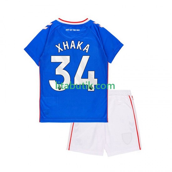 Sunderland Granit Xhaka 34 Barn Borta Fotbollströja 2025-2026 Kortärmad